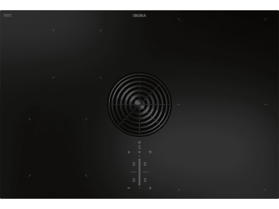 BORA PURMA2R M Pure Rough matt combined induction hob · Exhaust air