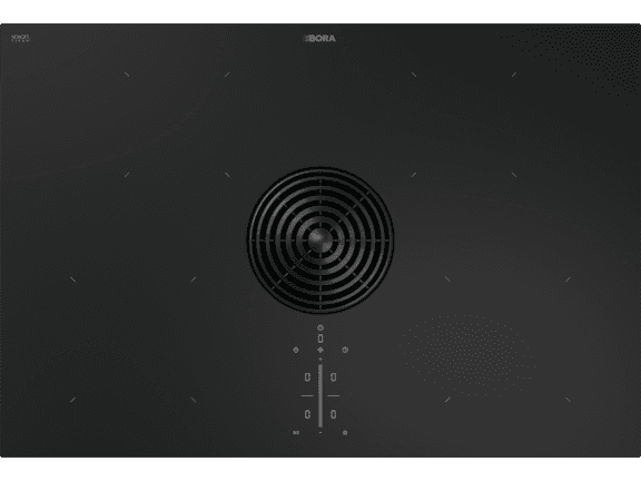 BORA PURA2R Pure Rough matt induction hob · Exhaust air