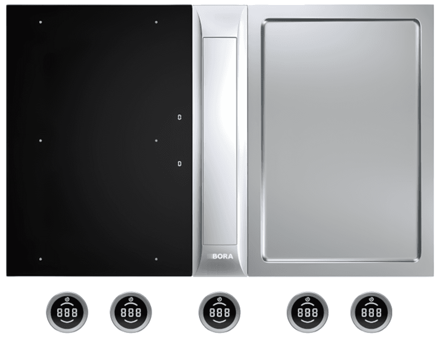 BORA PKAS3FIT Professional 3.0 surface induction and Tepan set