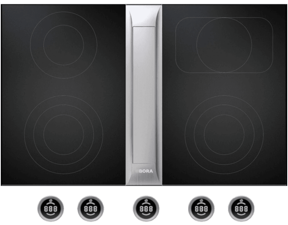 BORA PKAS3HL Professional 3.0 HiLight ceramic set