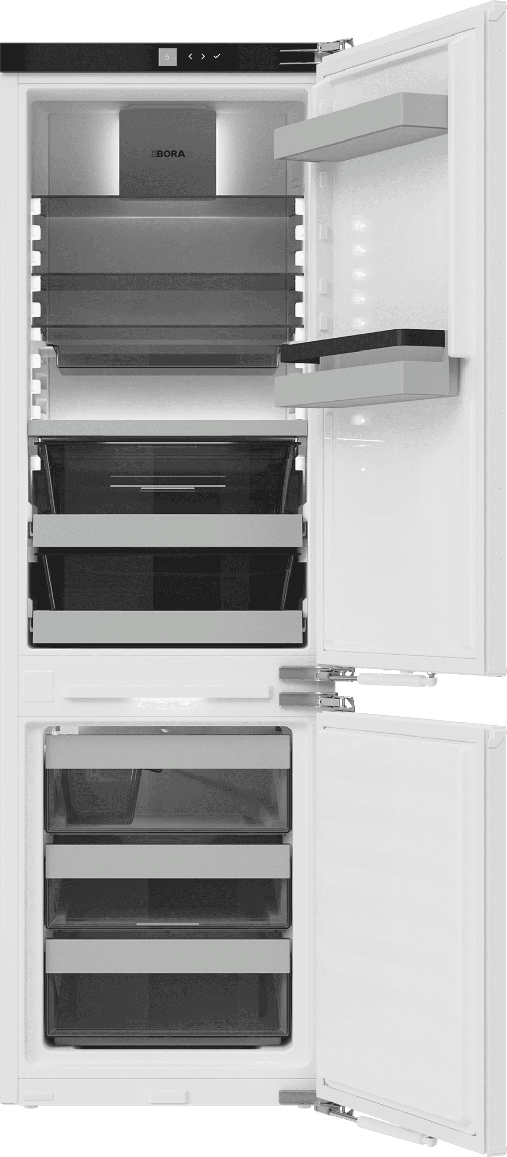 BORA C178KGW Cool refrigerator-freezer with water connection