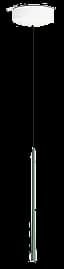 BORA LSAMG Stars single pendant with surface-mounted canopy · Moss green