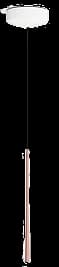 BORA LSARG Stars single pendant with surface-mounted canopy · Rose gold