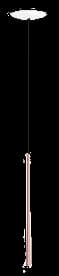 BORA LSERG Stars single pendant with built-in canopy · Rose gold