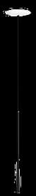BORA LSESW Stars single pendant with built-in canopy · Black