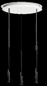 BORA LSZSW Stars three-light circular pendant · Black