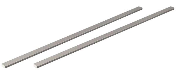 BORA Side Frame for Cooktop - 515mm Brushed Stainless Steel