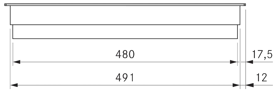 Classic HiLight Ceramic Cooktop With 2 Cooking Zones and Bridging Roaster Option thumbnail 3