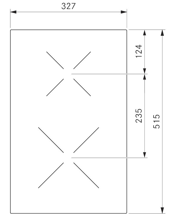 Classic Induction Glass Ceramic Cooktop With 2 Cooking Zones thumbnail 4