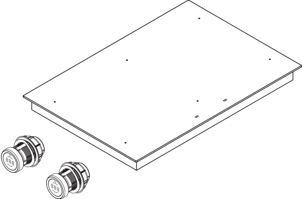 40cm Induction Domino thumbnail 2