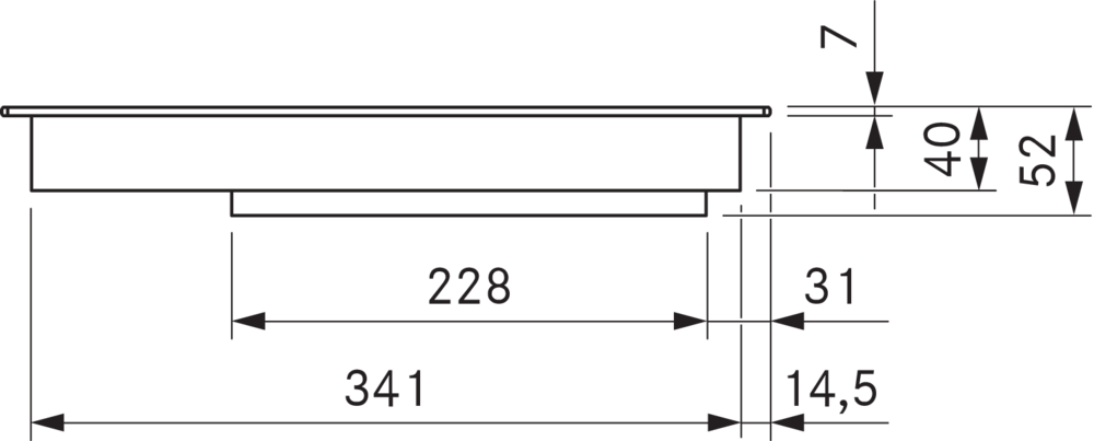 40cm Induction Domino thumbnail 3