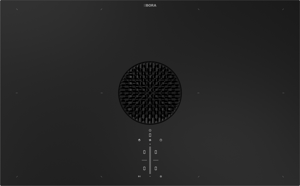 X Pure Vented Induction Hob - Matt Black