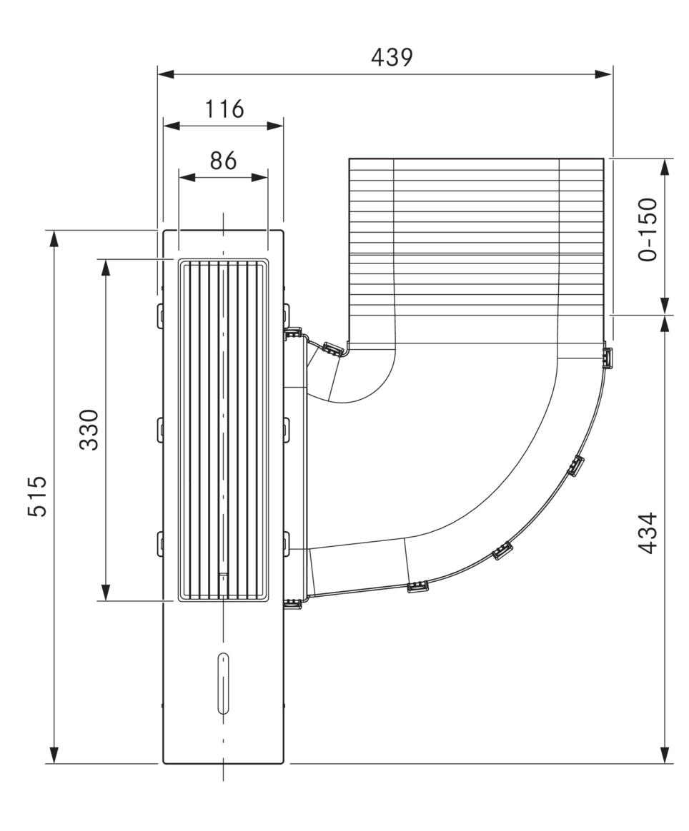 BORA Classic 2.0 Cooktop Extractor - Requires Remote Motor At Extra Cost thumbnail 4