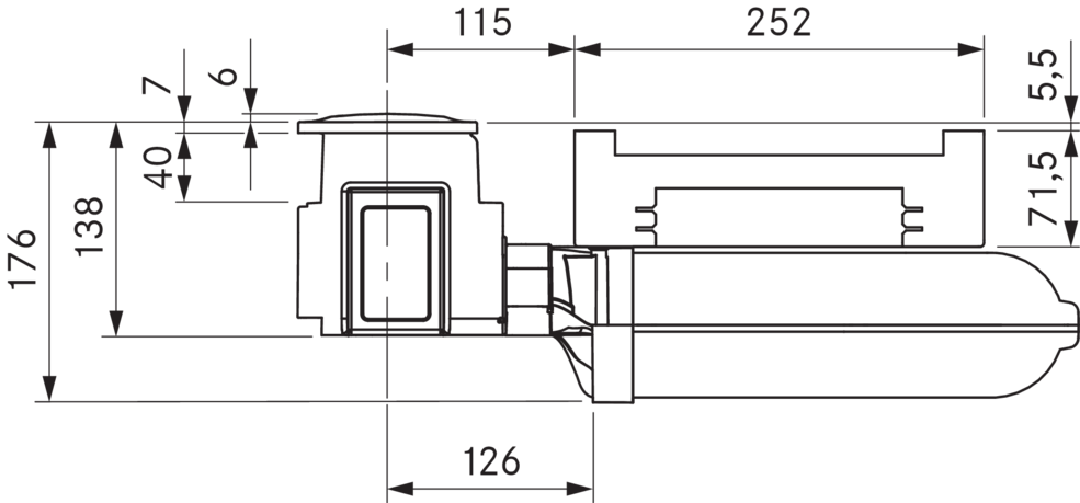 50cm Wide Down Draft Extractor thumbnail 2