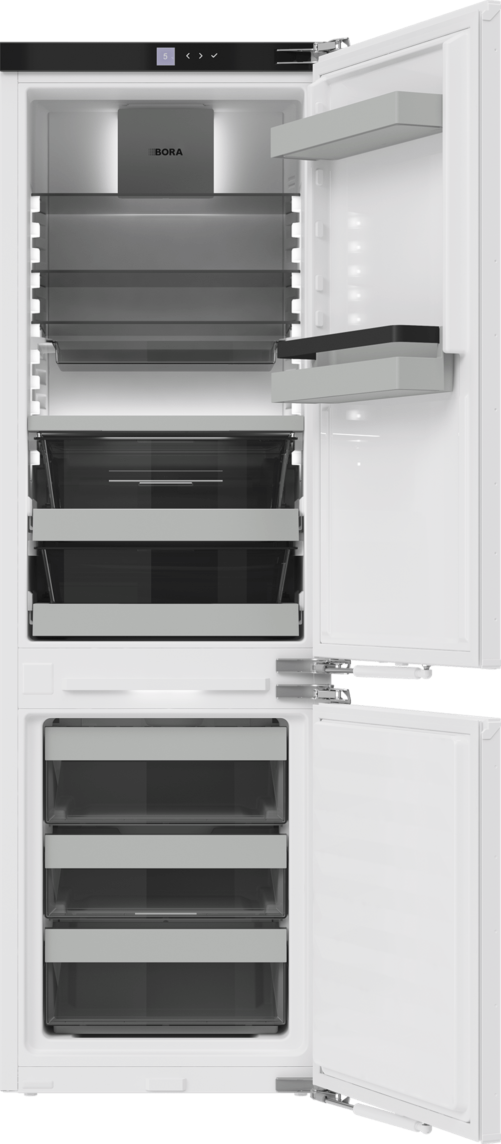 Bora Cool Refrigerator Freezer - Fully Integrated view 1