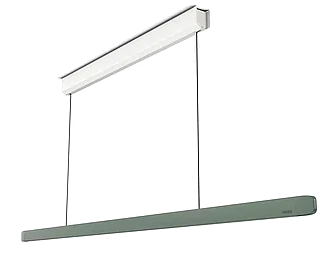 Bora Horizon Pendant Light Fixed – Moss Green view 1