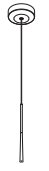 Bora Stars Pendant Light Surface-Mounted, Moss Green thumbnail 3